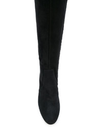 Casadei Metallic Heel Under The Knee Boots