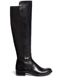 Michael Kors Michl Kors Joanie Stretch Back Leather Knee High Boots