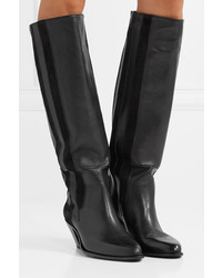 Golden Goose Nebbia Ed Embroidered Leather Knee Boots