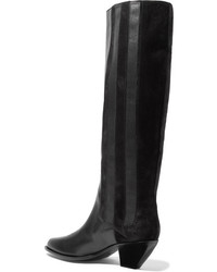 Golden Goose Nebbia Ed Embroidered Leather Knee Boots