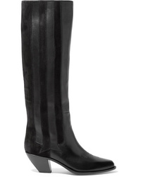 Golden Goose Nebbia Ed Embroidered Leather Knee Boots