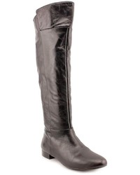 Nine West Patty Cake Black Leather Boots