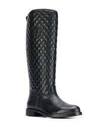 Trussardi Jeans Quilted Effect Boots