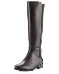 Cole Haan Rockland Leather Knee Boot Black