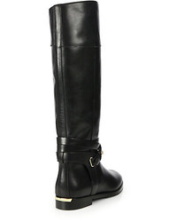 Burberry Rockyford Leather Knee High Boots