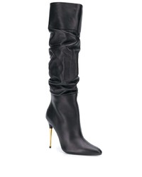 Tom Ford Ruched Calf High Boots