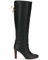 See by Chloe See By Chlo Lace Back Knee Length Boots