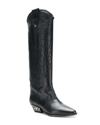 Isabel Marant Studded Heel Cowboy Boots
