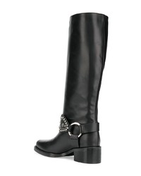 RED Valentino Studded Knee Length Boots