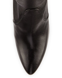 Stuart Weitzman Supreme Leather Knee Boot Nero
