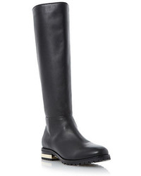Dune London Taite Leather Knee High Boots