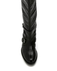 Mara Mac Textured Leather Boots