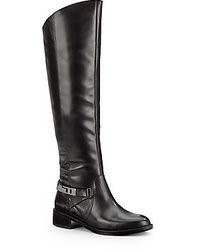 French Connection Yolanda Leather Knee High Boots