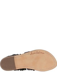 Sam Edelman Gardenia Tall Gladiator Fringe Leather Sandal