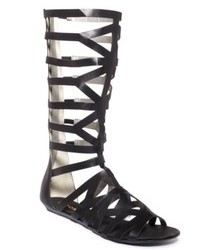 Report Adelyn Tall Shaft Gladiator Sandals Shoes