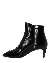Bally 55mm Mellody Lace Up Leather Ankle Boots