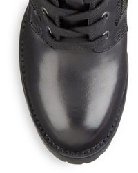 Ash Poker Leather Plartform Ankle Boots