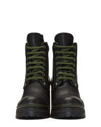 Miu Miu Black Heeled Ankle Boots