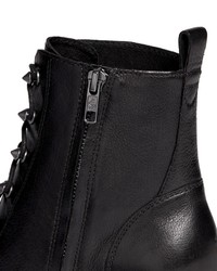 Ash Dagger Lace Up Leather Ankle Boots
