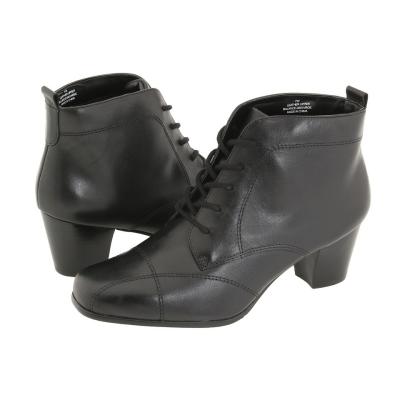 David Tate Modern Lace Up Boots Black Leather, $110 | Zappos ...
