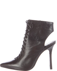 Alice + Olivia Dominica Leather Ankle Boots