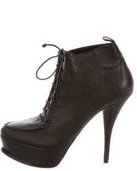 Elizabeth and James Embossed Ankle Boots