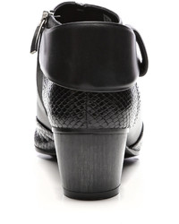 Rodarte Embossed Leather Ankle Boots