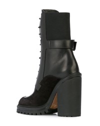 Givenchy High Heel Combat Boots