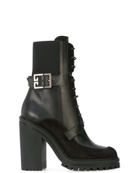 Givenchy High Heel Combat Boots