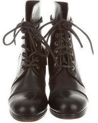 Junya Watanabe Comme Des Garons Lace Up Ankle Boots