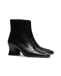 By Far Kate 60 Lace Up Leather Ankle Boots 520 farfetch