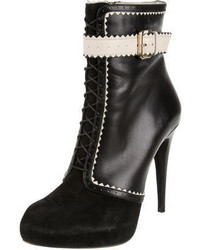 Jason Wu Lace Up Ankle Booties