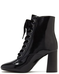 Forever 21 Lace Up Ankle Boots