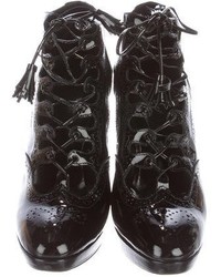 Jean Paul Gaultier Lace Up Ankle Boots