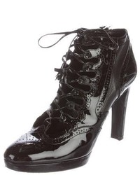 Jean Paul Gaultier Lace Up Ankle Boots