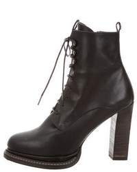 Henry Beguelin Lace Up Granny Ankle Boots