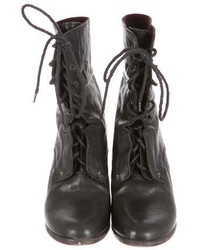 Rag & Bone Lace Up Leather Ankle Boots