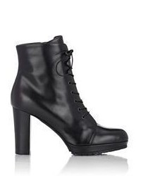 Barneys New York Lace Up Platform Ankle Boots