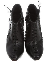 Giambattista Valli Leather Ankle Boots