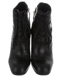 Elizabeth and James Leather Lace Up Ankle Boots