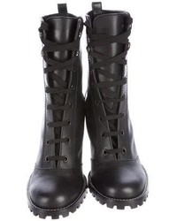 Marc by Marc Jacobs Leather Lace Up Ankle Boots