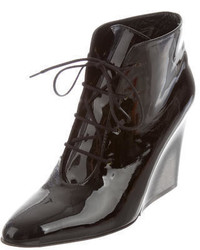 Robert Clergerie Patent Leather Ankle Boots