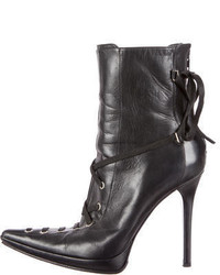 Casadei Pointed Toe Ankle Boots