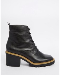 Asos Repro Lace Up Ankle Boots