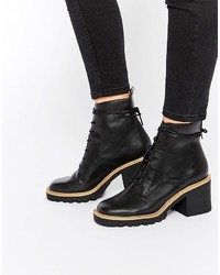 Asos Repro Lace Up Ankle Boots