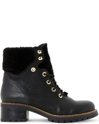 Dune Rochelle Leather Ankle Boots
