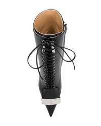Sergio Rossi Sr1 Lace Up Booties