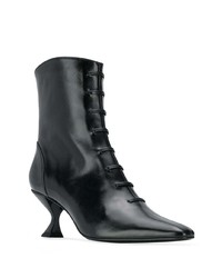 Dorateymur Structured Heel Ankle Boots