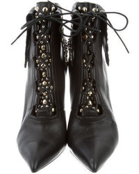 Givenchy Studded Lace Up Ankle Boots