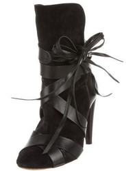 Isabel Marant Suede Lace Up Ankle Boots